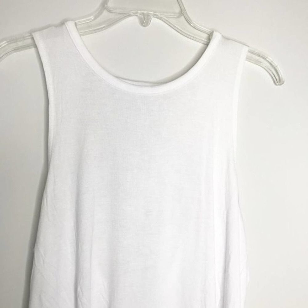 CHASER Cool Jersey Strappy Scoop Back Muscle Tank  - Picture 5 of 11